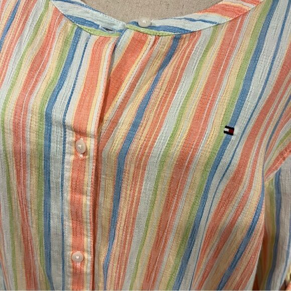 Tommy Hilfiger striped button Down dress - Picture 3 of 16